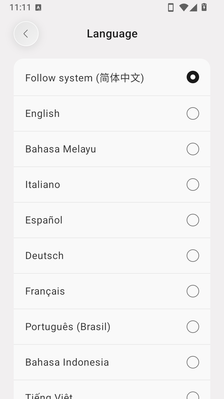 AnyGen 截图：anygen-language