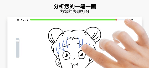artworkout 截图：stroke-score
