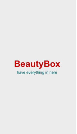 beautybox 截图：screen-splash