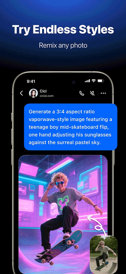 Cici 截图：cici-restyle