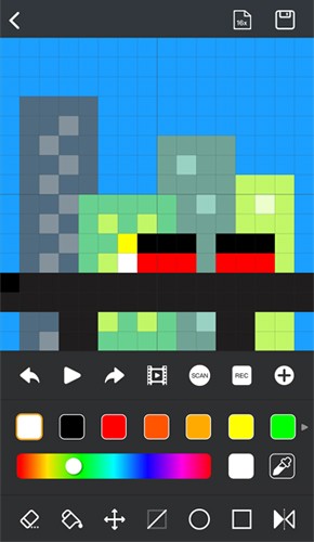 Divoom 截图：draw-editor