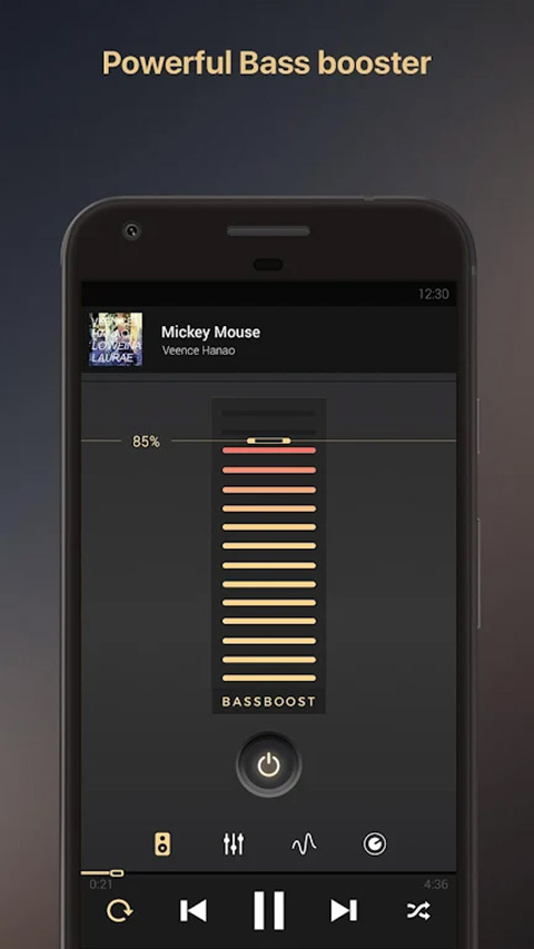 equalizer 截图：bassboost