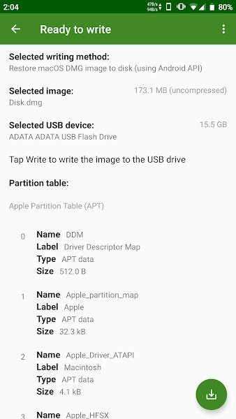 EtchDroid 截图：shot-ready