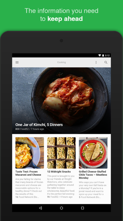 Feedly 截图：shot-tablet