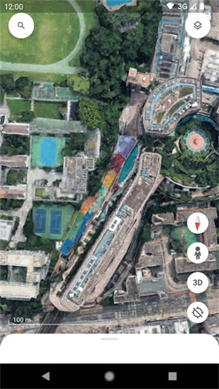 google earth 截图：shot-city3d