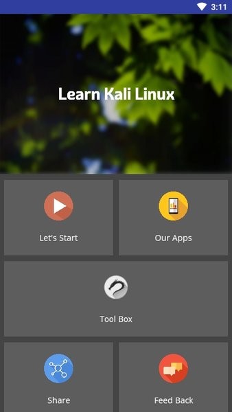 kali linux 截图：shot-splash