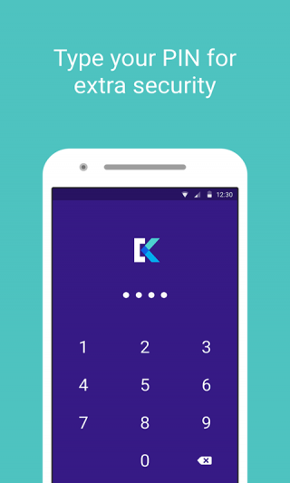 keepsafe 截图：vault-pin