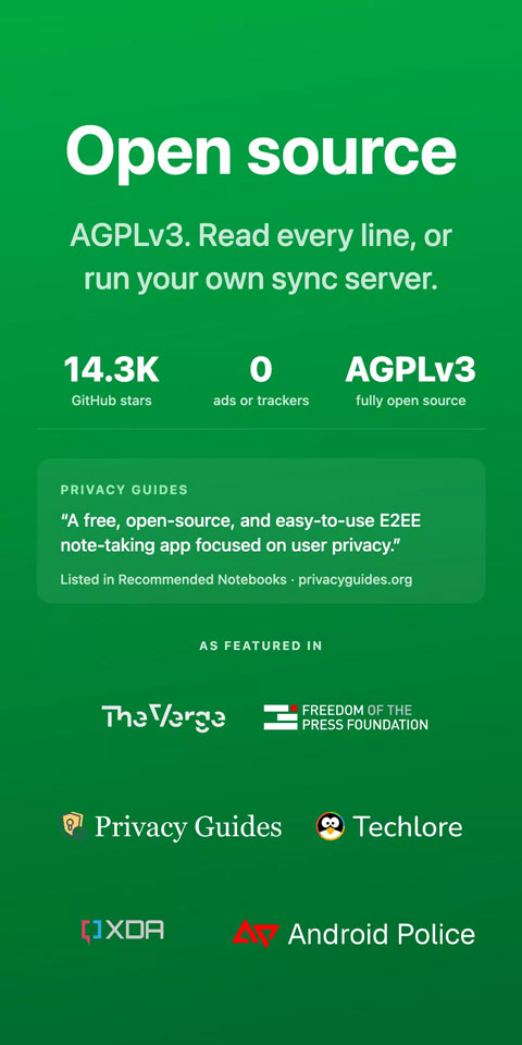 notesnook 截图：shot-open-source