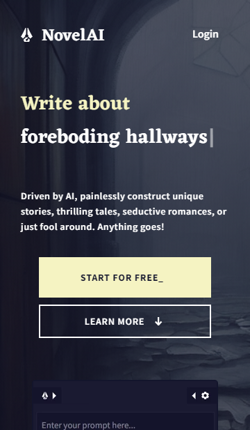novelai 截图：shot-write