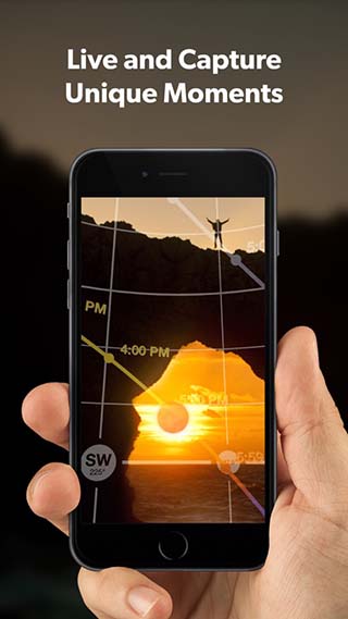 photopills 截图：shot-ar
