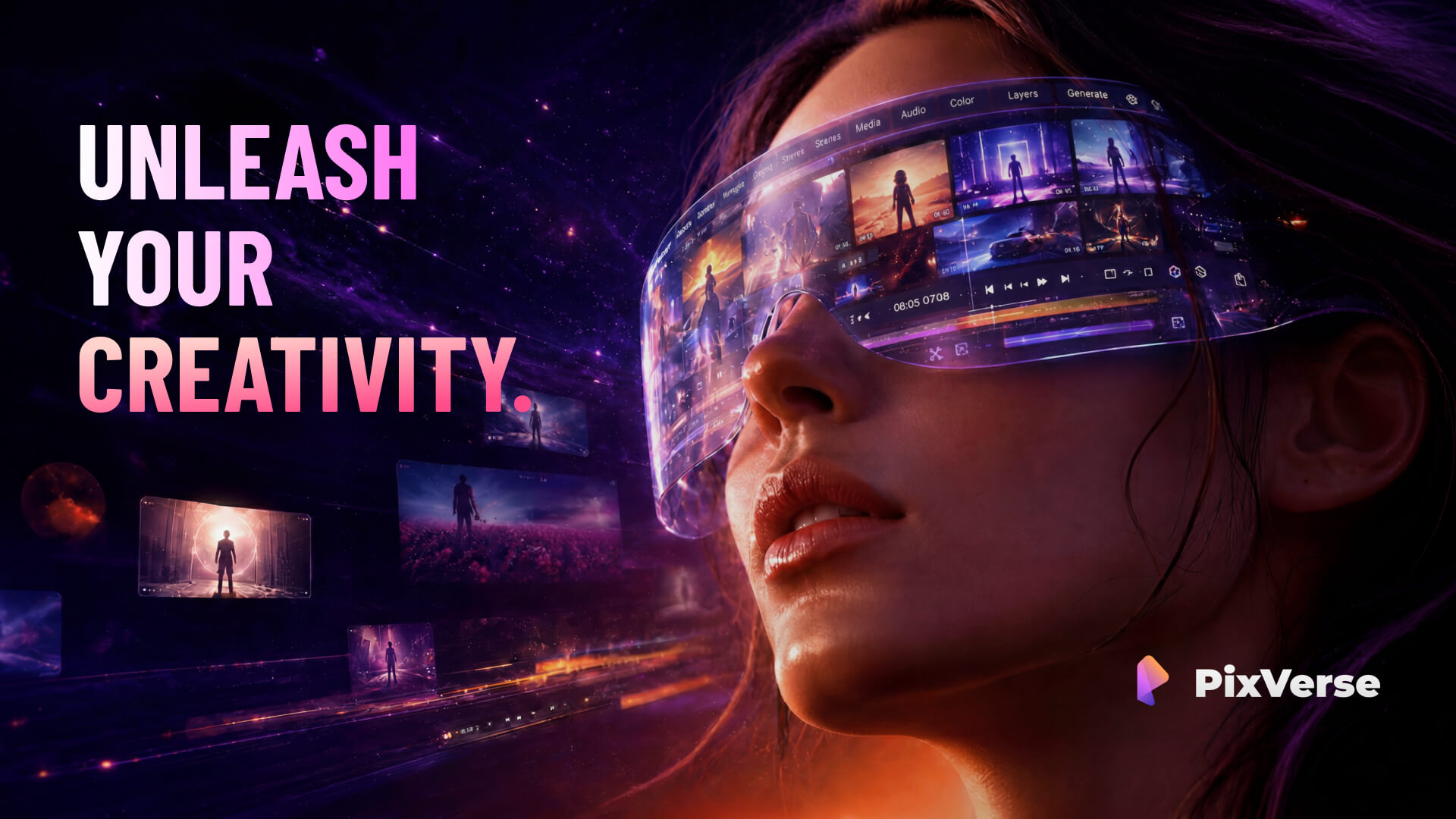 PixVerse 截图：cover-unleash
