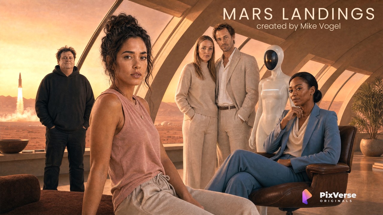 PixVerse 截图：work-mars