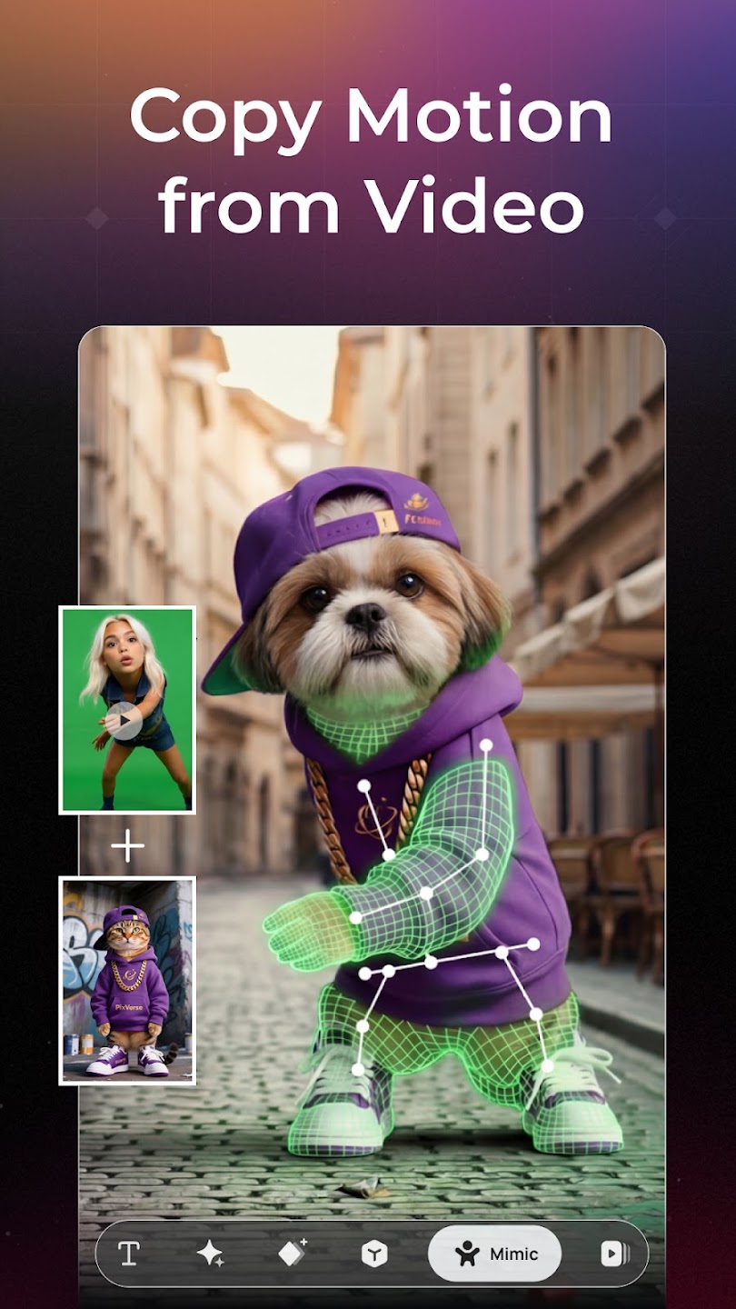 PixVerse 截图：shot-effects2