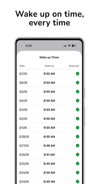 pushclock 截图：shot-history