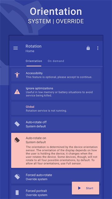 rotation 截图：rotation-home