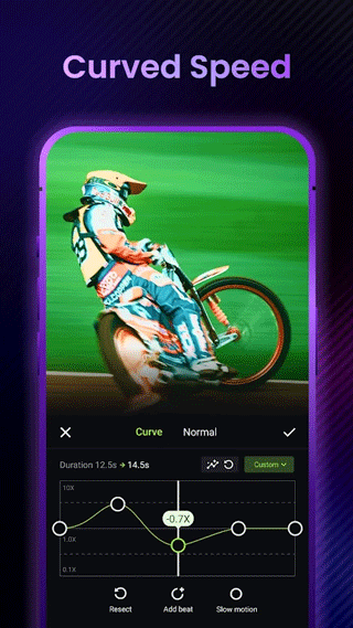 ShotCut 截图：shotcut-speed