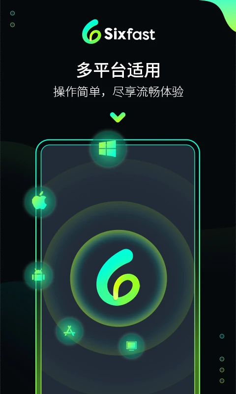 Sixfast 截图：sixfast-multi-platform