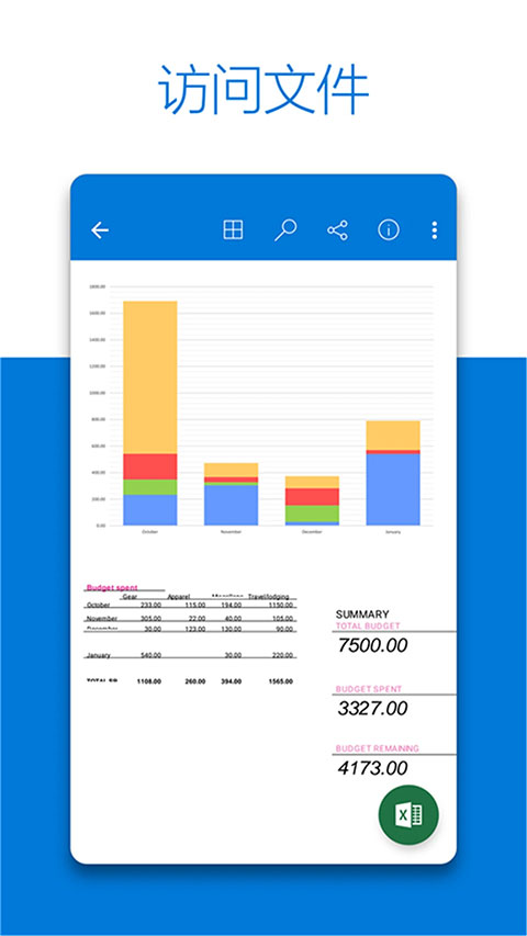 SkyDriveapp 截图：shot-files