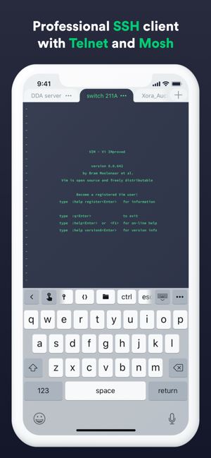 Termius 截图：shot-terminal