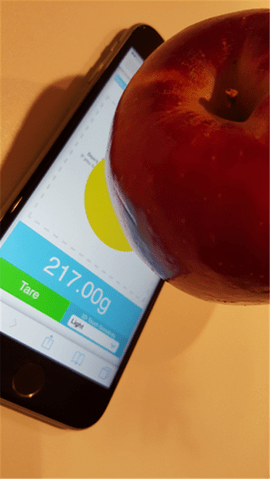touchscale 截图：demo-apple