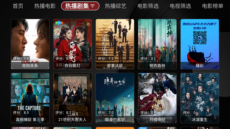 TVBox 截图：poster-series