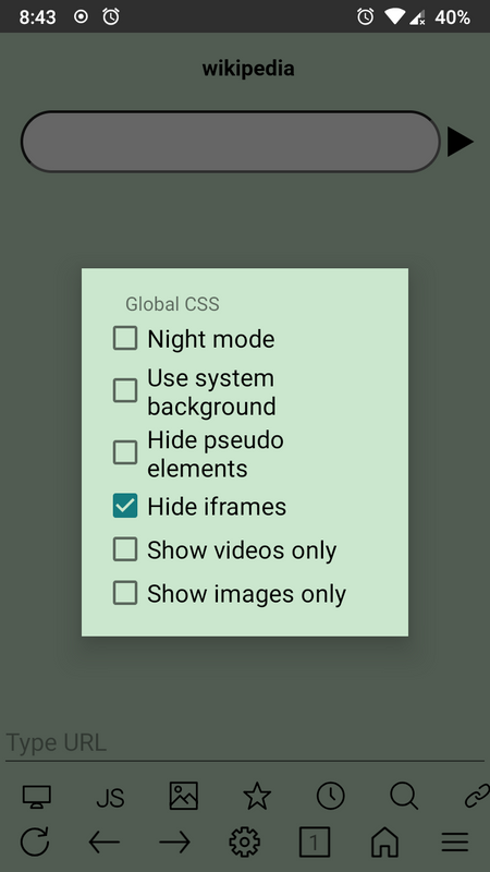 uWeb 截图：uweb-global-css