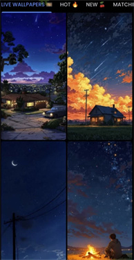 Wallpics 截图：shot-live-grid