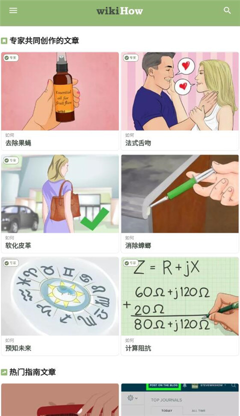 wikiHow 截图：shot-home