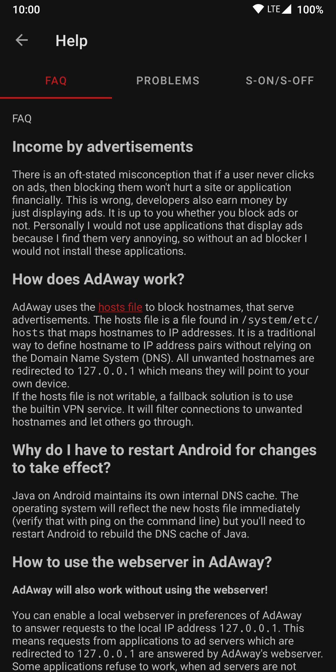 AdAway 截图：screenshot-help