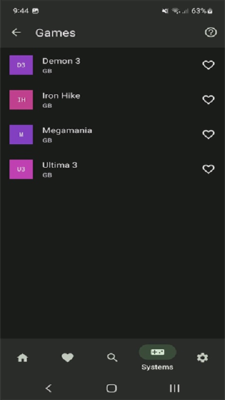 Lemuroid 截图：lemuroid-library